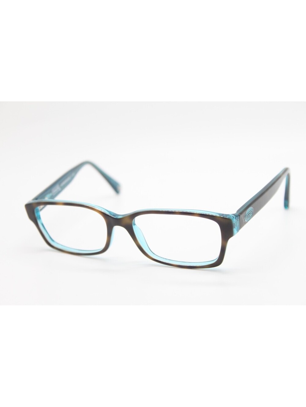 NEW COACH HC 6040 BROOKLYN 5116 TORTOISE TEAL AUTHENTIC EYEGLASSES 50-16
